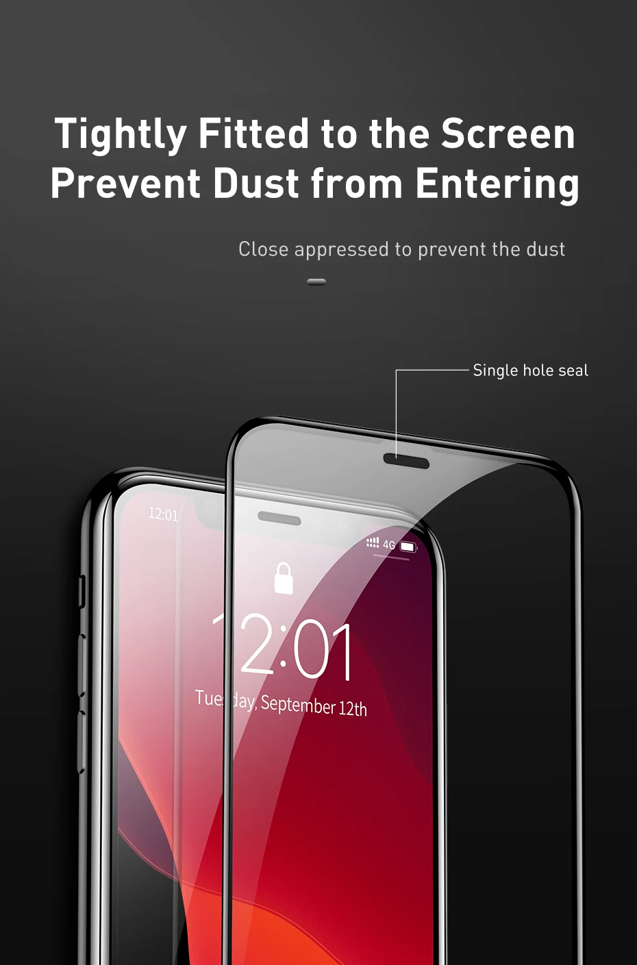 best screen guard for mobile Cafele Tempered Glass for iPhone 11 12 13  Pro Max Full Coverage 9H Hardness HD Clear Screen Protector for iPhone X XS MAX XR phone screen guard