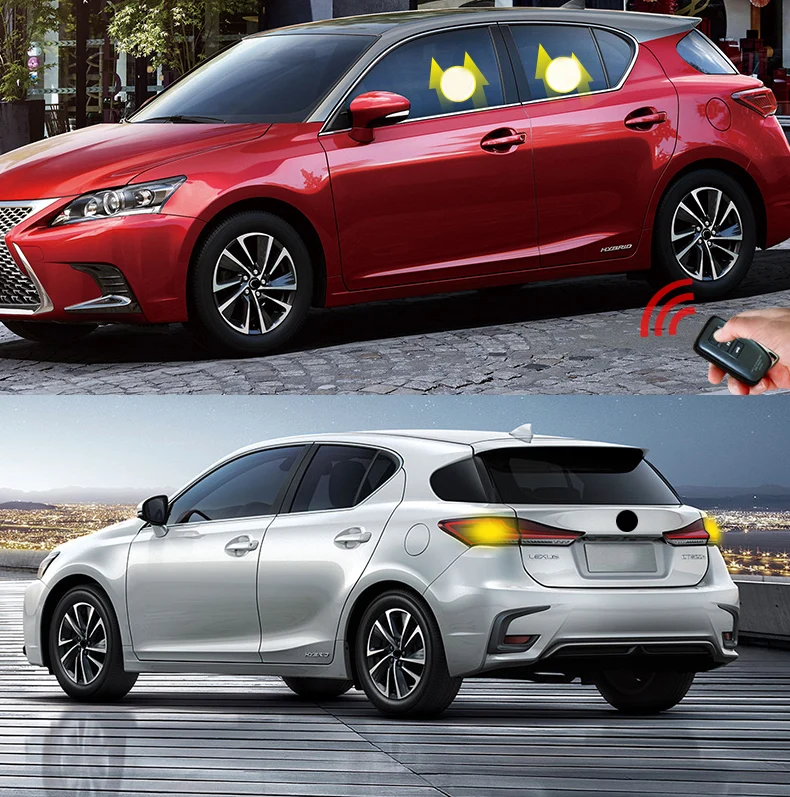 Lsrtw2017 для Lexus CT Ct200h автомобильный стеклоподъемник заднего вида складное устройство автоматический пульт дистанционного управления интерьерные аксессуары для формовки