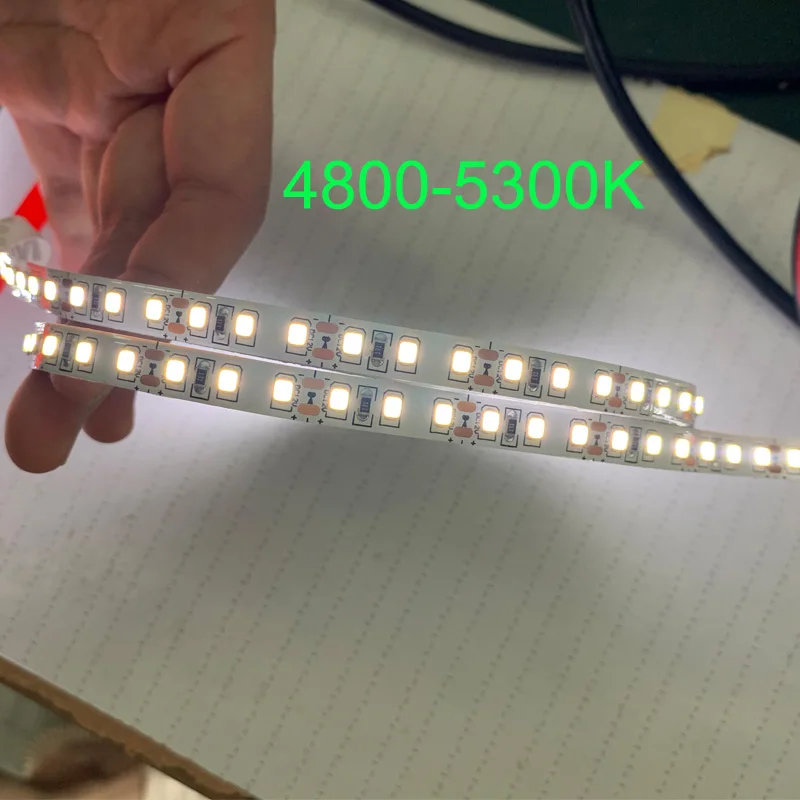 12500 lúmenes cri > 90 5m highpower LED tiras con 600 2835 LED's neutral blanco 24v 