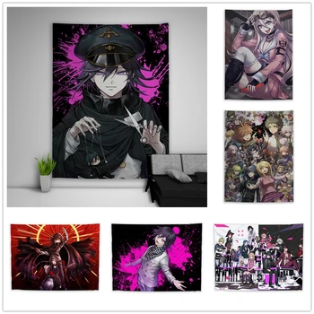 

Danganronpa V3 Killing Harmony Tapestry Art Wall Hanging Sofa Table Bed Cover Home Decor Dorm Gift