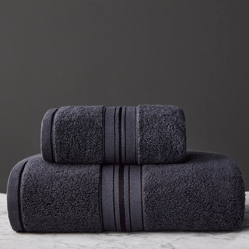 Egyptian Cotton High-End Bath Towel Kit Towel Super Fast Water Absorption High Density Bathroom Home Portable bath towels cotton towel