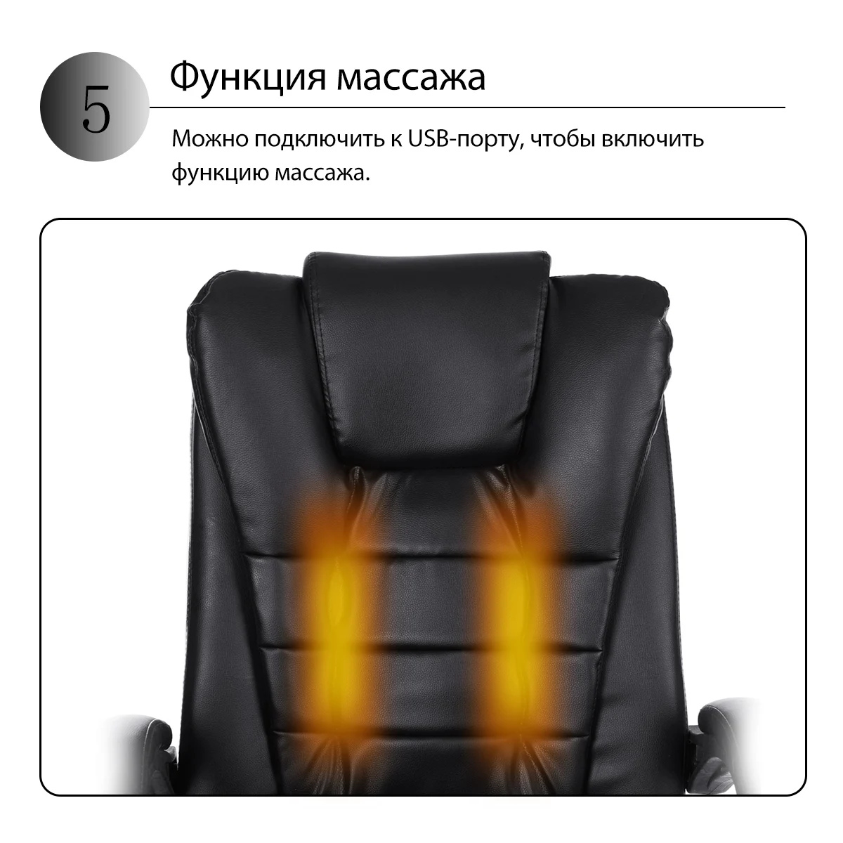  90°~135° Lying Massage Chair Household High Quality Office Gaming Computer Chair Ergonomic Reclinin