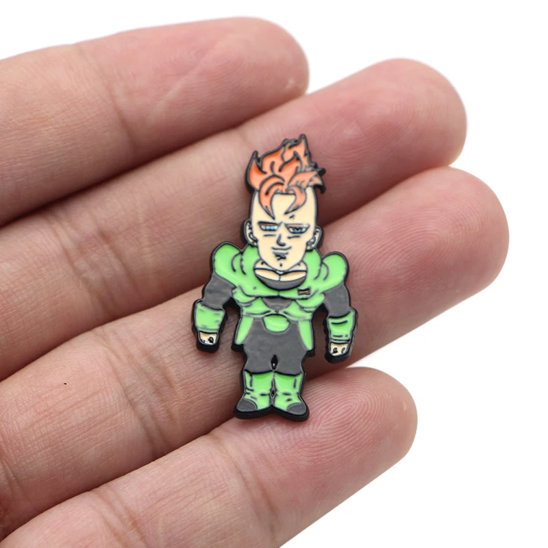CA467 мультфильм Dragon Ball значки аниме металлические эмалированные булавки и Броши Модные нагрудные булавки рюкзак сумки значок коллекция подарки 1 шт