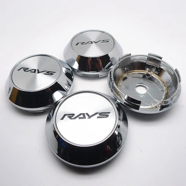 4 stücke 68mm RAYS Nabendeckel Auto Rad Kappe Abdeckung
