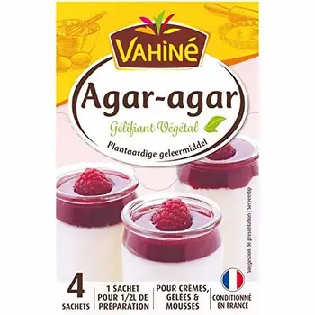 

Vahiné - Agar Gelling Vegetal 8G - Lot of 4 - Price Per Lot - Fast Delivery