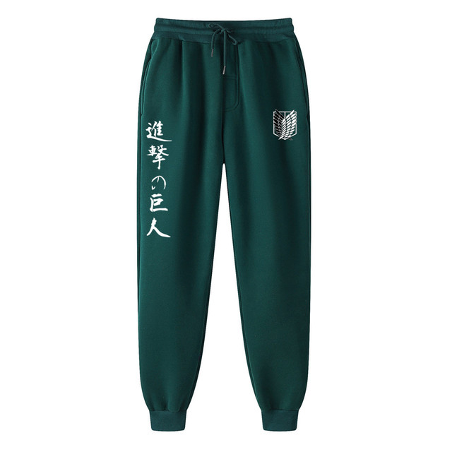 Attack on Titan Printed Ms Joggers Brand Woman Casual Trousers Sweatpants Fitness Workout Running Sporting Pants Clothing