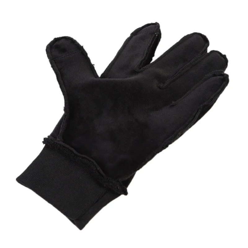 Men Women Winter Touch Screen Gloves Windproof Outdoor Warm Thicken Fleece Lining Anti-slip Skiing Cycling Motorbike Gloves