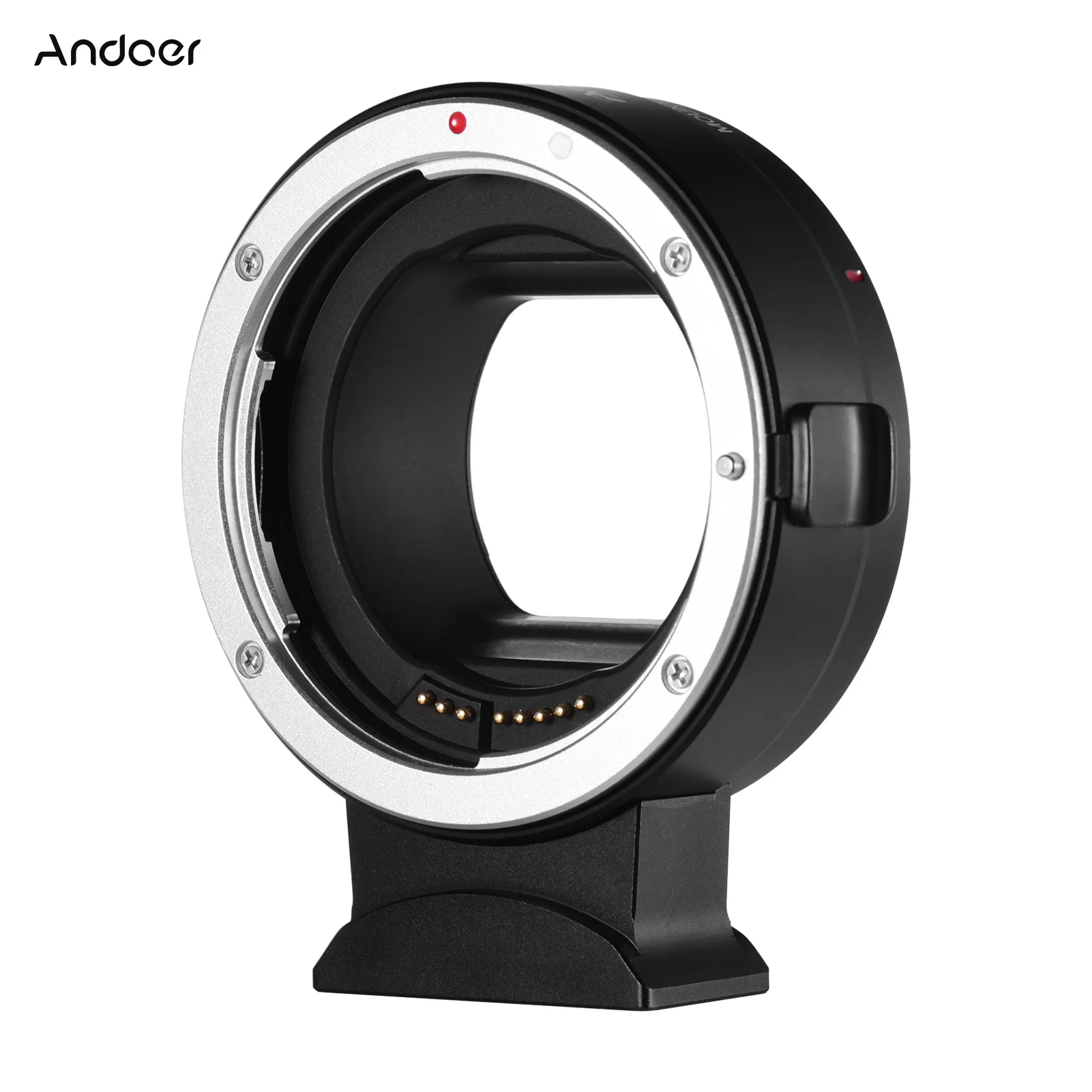 Andoer EF EOSR Auto Focus Camera Lens Adapter Ring Electronic Aperture