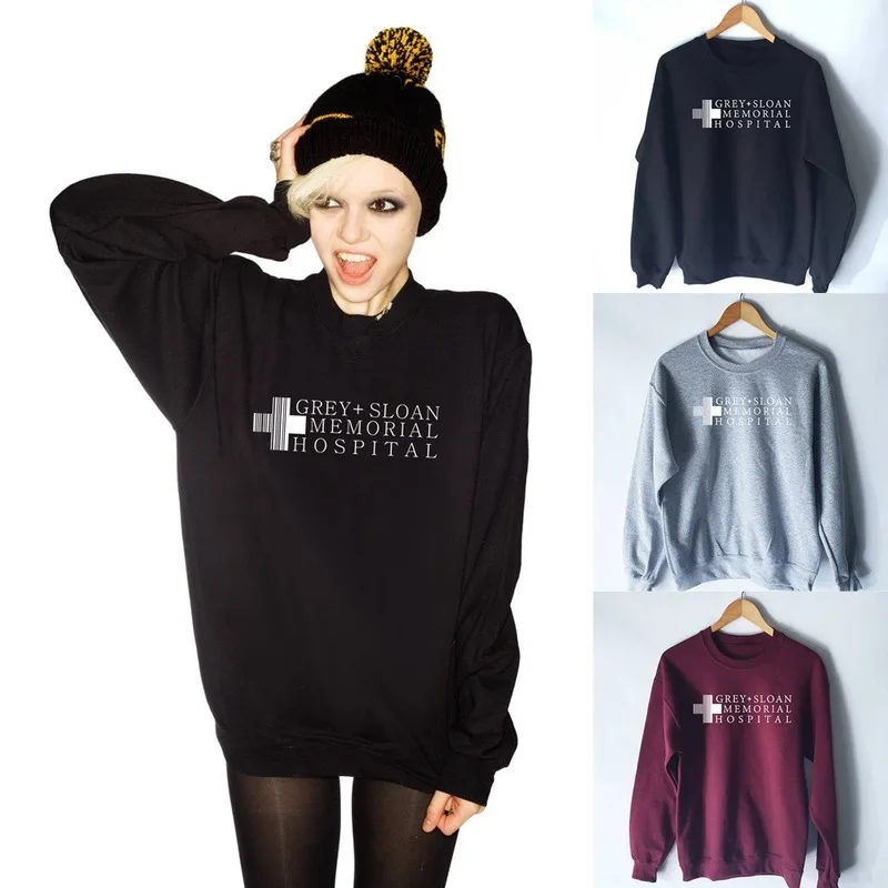 Print English Words Fashion Women Hoodies Sweatshirts Gothic Female Kpop Clothes Spring Autumn Hoodie Sweatshirt Outwear 2020 photo