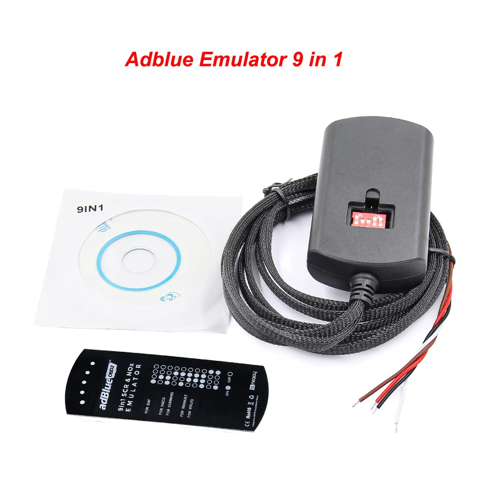 car battery drain tester Adblue 9 in 1 Adblue Emulator 7 in 1 EURO 4/5 For Scania For Volvo Truck For Commins For IVECO AdBlue Emulator 9in1 7in1 Box best automotive engine analyzer Diagnostic Tools