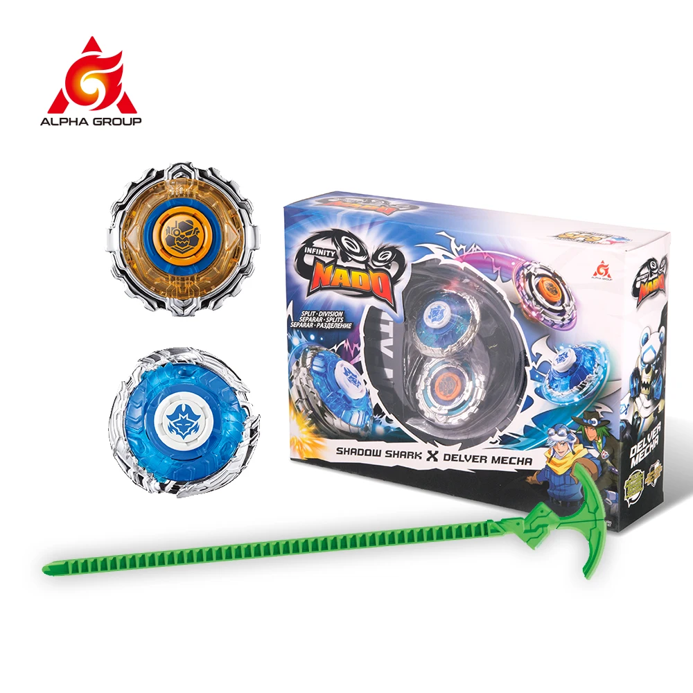 Gyro Infinity Nado 3 Stunt Set Toy Combination Transforming Split Arena Launcher Spinning Top Battle Set Kids Toys Beyblade Toy 9