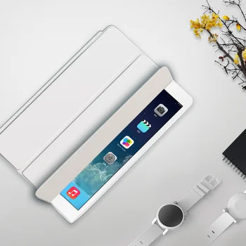 

Case for iPad mini 4 5, GOLP PU Leather Solid Color Ultra Slim Hard PC Back Smart Cover Case for iPad mini 4 5 2019