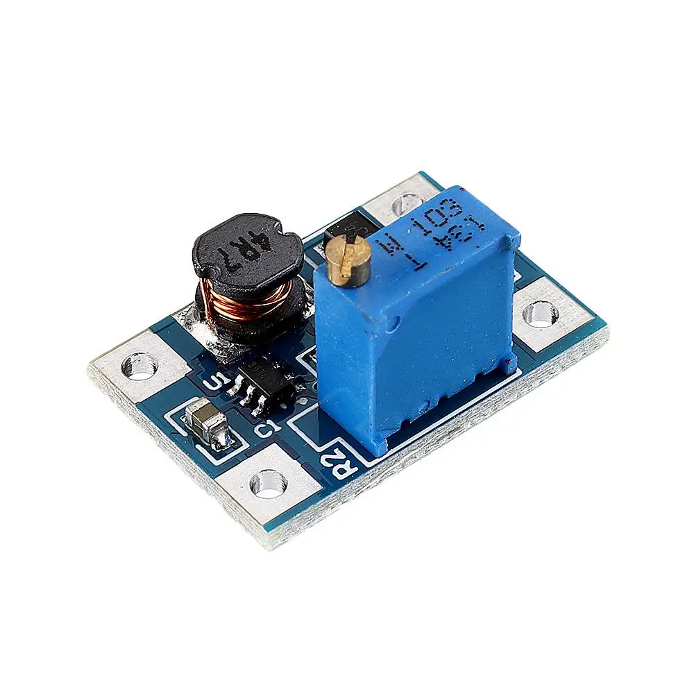 

LEORY SX1308 DC-DC 2V-24V to 2V-28V 2A Adjustable Boost Regulated Power Supply Module High Current Circuits