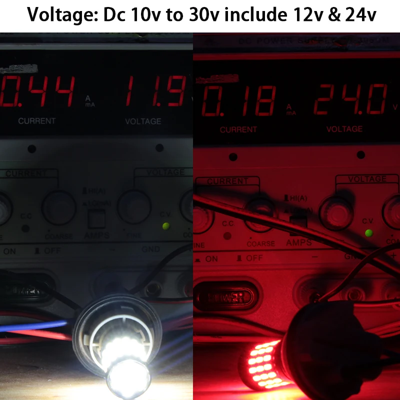Светодиодная лампочка 1156 BA15S 1157 BAY15D Dc 12 24 вольт внутренний свет грузовика поворотные сигнальные огни авто Стоп задний тормозной фонарь 12 в 24 В