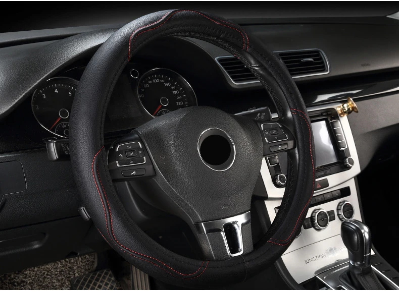 Универсальный чехол на руль для KIA Morning Picanto Rio ceeed Stonic NIRO Sportage hyundai i10 i20 Ioniq i30 Kona Tucson