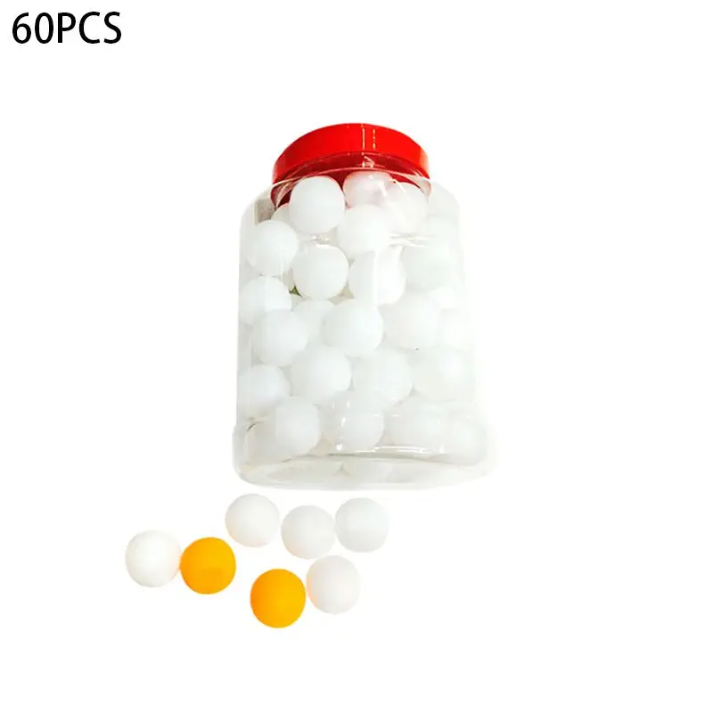 60pcs/set 40mm Professional Ping Pong Balls Lightweight Corrosion Resistant Durable damp-proof PVC Training Pelota Ping Pong