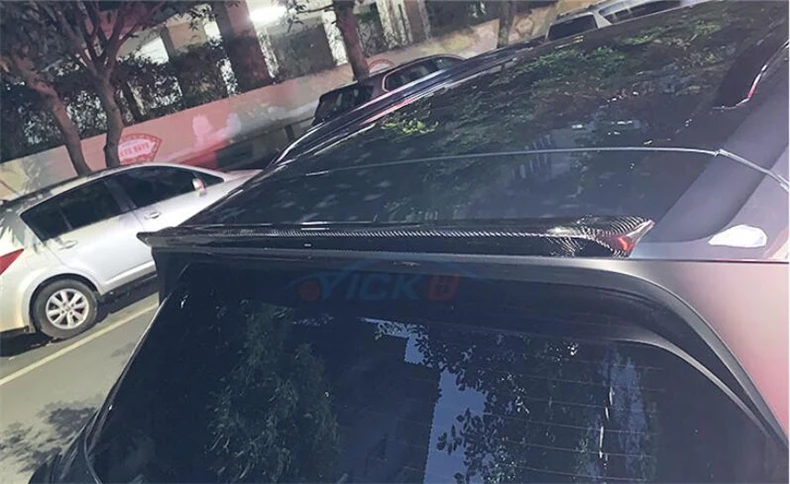 Спойлер из углеродного волокна для Porsche Cayenne крыло спойлера высокое качество модификация автомобиля аксессуары
