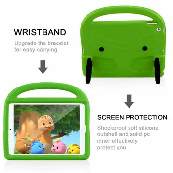 

Suitable for iPad tablet 2019 children's anti-fall silicone sleeve protective case 10.2 inch support shell A2197