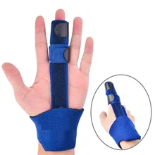 Trigger Finger Splint - Full Hand and Wrist Brace Support - Adjustable Locking Straightener - Straightening Immobilizer Treatmen Trigger Finger Splint - Full Hand and Wrist Brace Support - Adjustable Locking Straightener - Straightening Immobilizer Treatmen