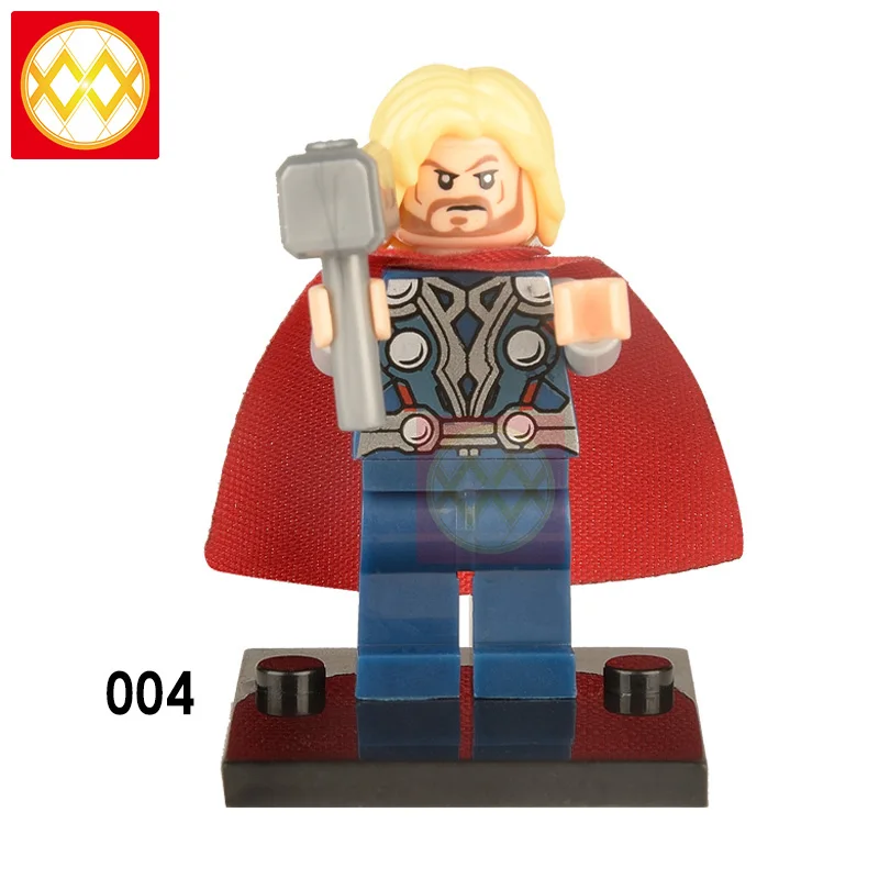 20 штук WM793 пьянство Бро Тор с бородой Мстители Marvel Fat Thor с Cola Модель Коллекция строительные блоки детские игрушки - Цвет: xh004
