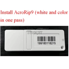 Acro 9.0 RIP logiciel avec clé de verrouillage Dongle pour Epson R230 R330 R1390 DX5. .. Tous les modèles UV à plat jet d'encre DTG imprimante à plat(China)