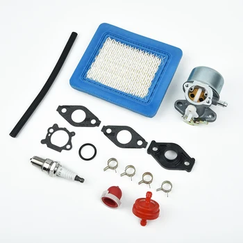 

Carburetor+Gasket Kit 214570 497586 499059 799869 792253 Air Filter Lawn Mower Kits Household Repair Set Fuel Filter Primer Bulb