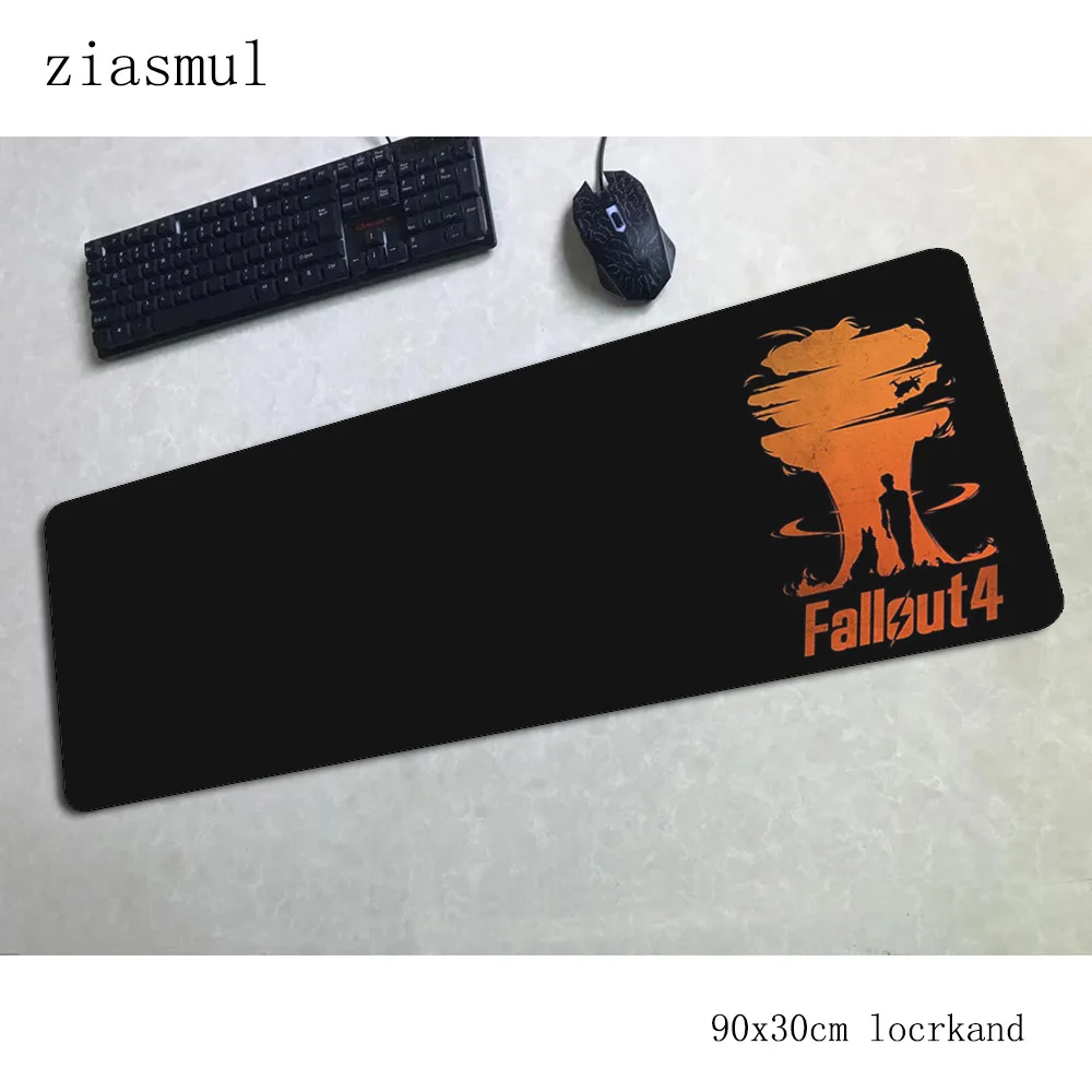 Коврик для мыши fallout, геймер, повязка на запястье, 90x30 см, коврик для мыши, игровой коврик для мыши, большой милый коврик для мыши, стол для компьютера, коврики для мыши