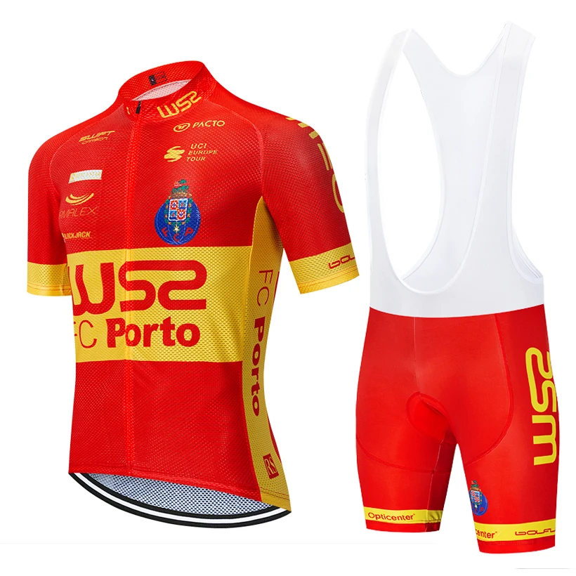Новинка команда WS2 FC cyling Джерси 20D велосипедные брюки костюм мужские летние быстросохнущие pro велосипедные рубашки Maillot Culotte одежда