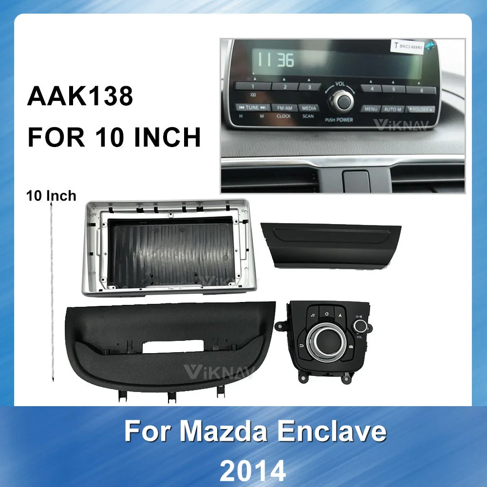 

Car Radio Fascia refitting DVD frame GPS Navigation Fascia Panel For Mazda3 Axela 2014 plate panel Frame Fascias