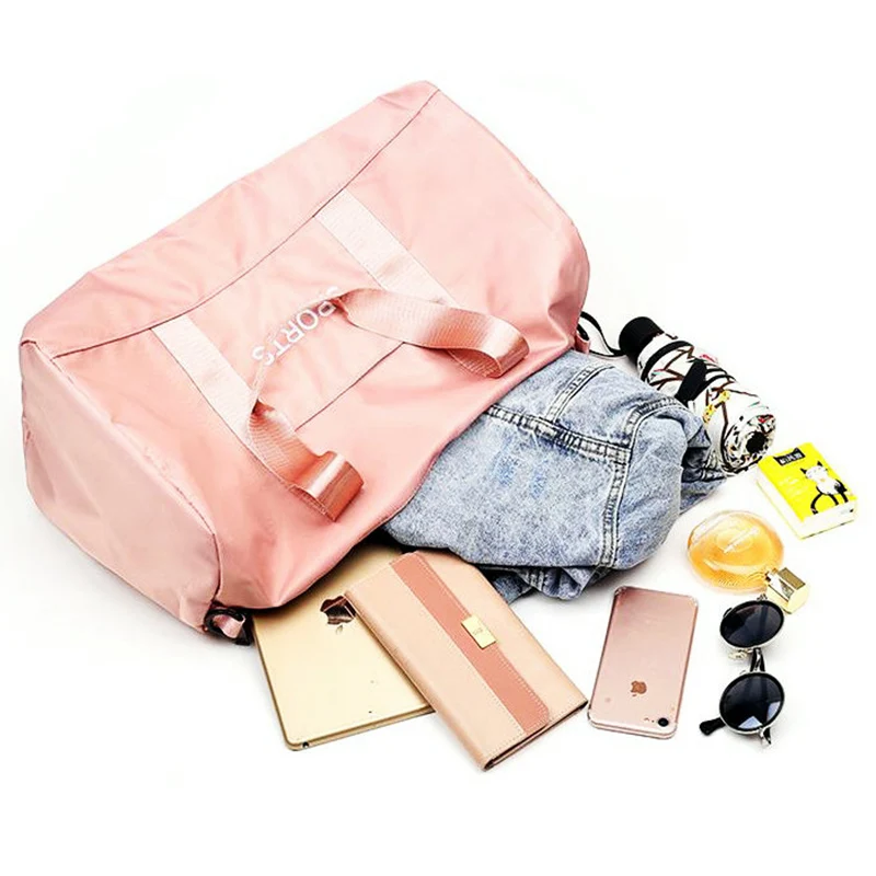 Duffel Bags For Sports Women Gym Bags Set Outdoor Travel Storage Bags Waterproof Fitness Luggage Bag Girl Yoga Crossbody Bag