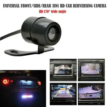 

2-in-1 Car Front/Side/Rear View CCD 170° Angle HD Reverse Parking Backup Camera Car Rear View Backup Camera