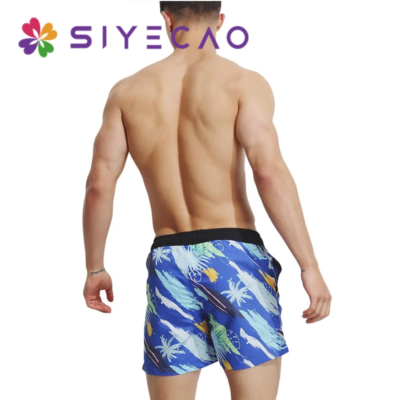 Mens Underwear Boxers Shorts Men Casual Sleep Underpants Printed Summer Comfortable Homewear Beach Shorts Boxer Lounge Male