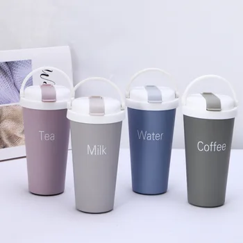 

500ml Coffee thermos Double Wall Stainless Steel Vacuum Flasks Travel mug portable thermoses portable coffee tea Thermocup