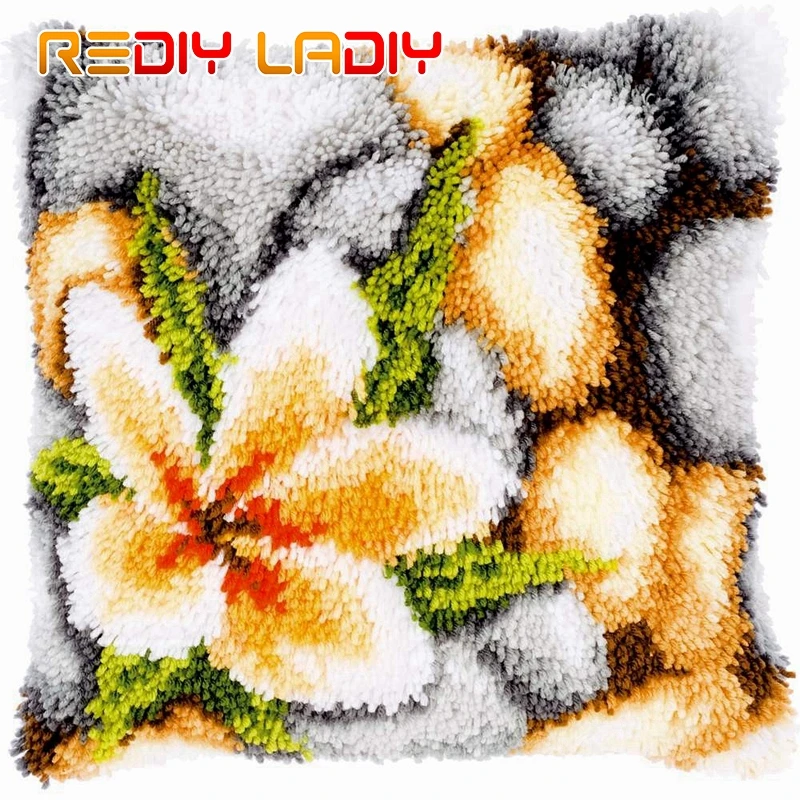 Наборы подушек с защелкой цветы мака чехол для подушки Вязаные изделия акриловая