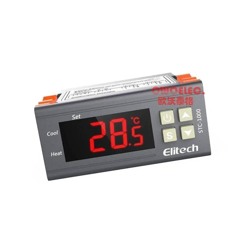 Электронный регулятор температуры термостата Elitech STC 1000 110 В аквариум инкубатор