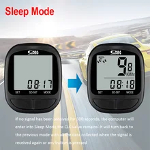 

1PC Bike Computer Wired Cycling Bicycle Computer Rainproof Waterproof Bicycle Speedometer Odometer LCD Display dropsh