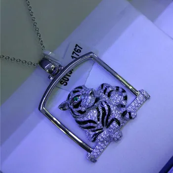 

xc466 Luxury Designer Fashion Silver plated Jewelry zirconia Water droplets shape cf