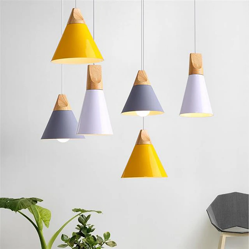 Современные подвесные светильники деревянный подвесной светильник Подвесная