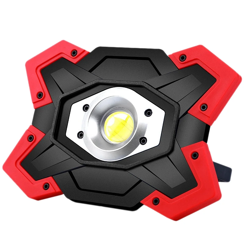 

Cob Work Flood Light Usb Charging Tent Camping Light Outdoor Waterproof Portable Searchlight
