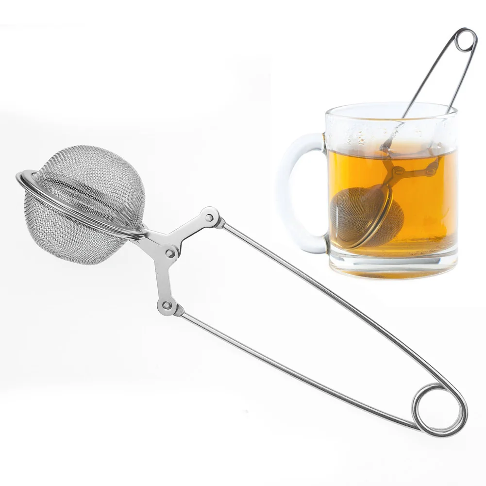 

Reusable Mesh Tea Strainer Stainless Steel Tea Infuser Metal Tea Bag Filter Loose Leaf Green Tea Strainer for Mug Teapot Teaware