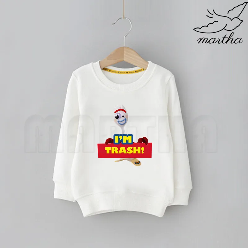Детские толстовки с капюшоном с забавным принтом «История игрушек мультфильма», детские толстовки с капюшоном для мальчиков, повседневные толстовки, осенне-зимняя толстовка с капюшоном
