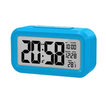 

Stucent Alarm Clock Digital Clock Led Clock Table Clock Bedside Clock Calendar Display Color Random