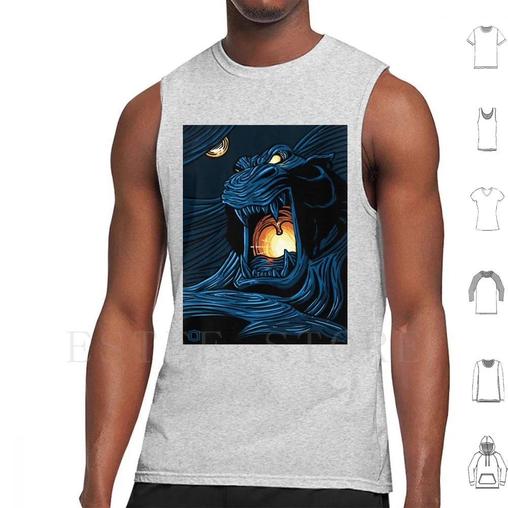 Cave Of Wonders Canotte Gilet Senza Maniche Aladdin Cave Of Wonders Graphic Desert Cave Lamp Genie Jasmine Jafar Carpet Abu