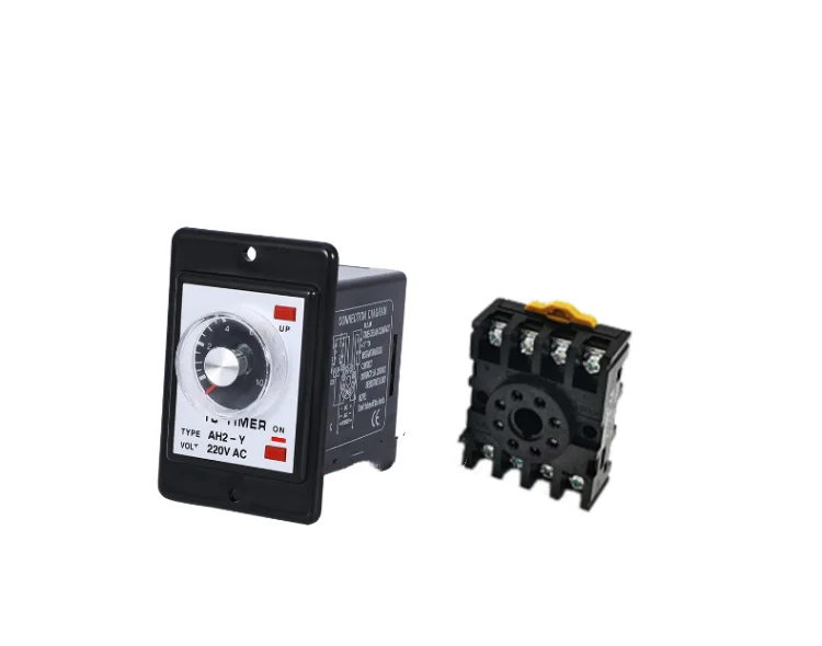 Мощность на реле таймера задержки времени 0-60 секунд/минут монтаж