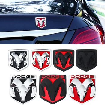 

3D Ram Metal Badge for Dodge RAM 1500 2500 3500 Challenger Charger Durango Nitro Journey Caliber Sticker Car Exterior Decoration