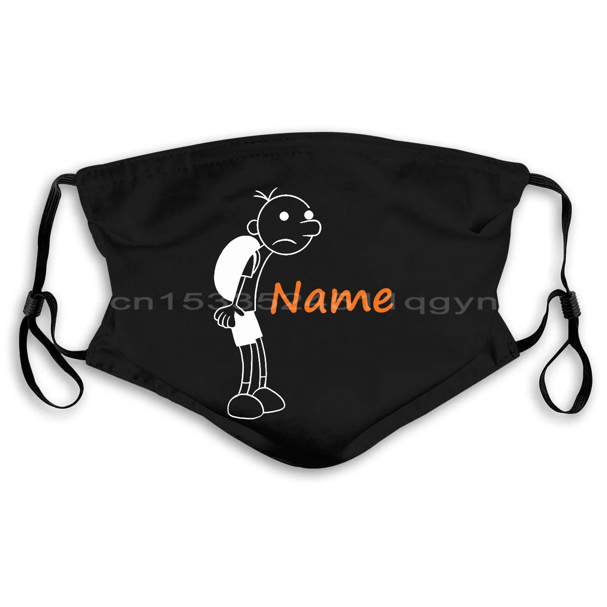 Personalised kids DIARY OF A WIMPY KID book Masks clothing THE LONG HAUL Cartoon Mask men Unisex New Fashion | Аксессуары для