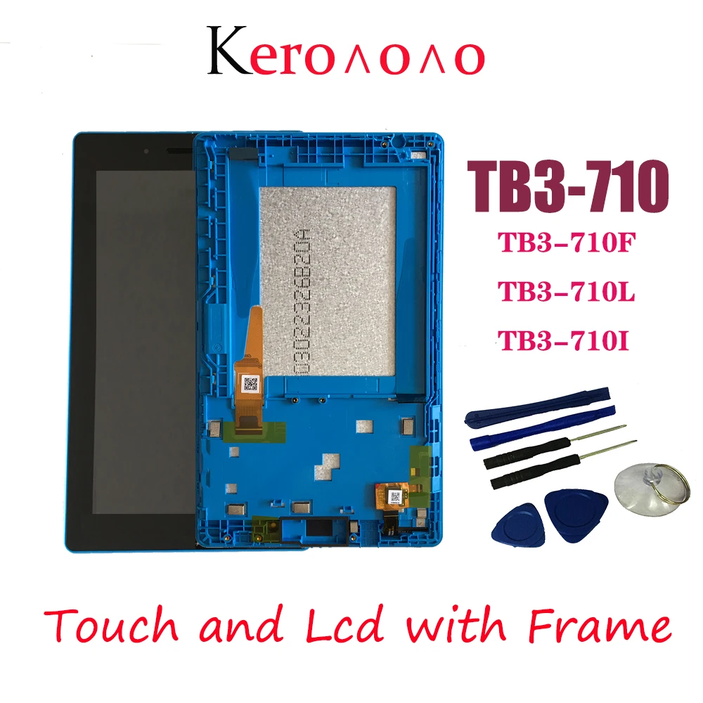 7 "ЖК дисплей сенсорный экран для Lenovo Tab 3 710F 710 710L Essential Tab3 TB3 дигитайзер с
