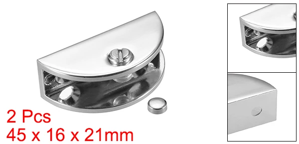 Middle 8-10mm 2pcs Uxcell 2/4/10 шт. Стекло кронштейны для полок регулируемый браслет из цинкового сплава полукруглые разноцветные плоские с Стекло зажим держатель для 5-8/8-10/10-12 мм Толщина - Цвет: Middle 8-10mm 2pcs