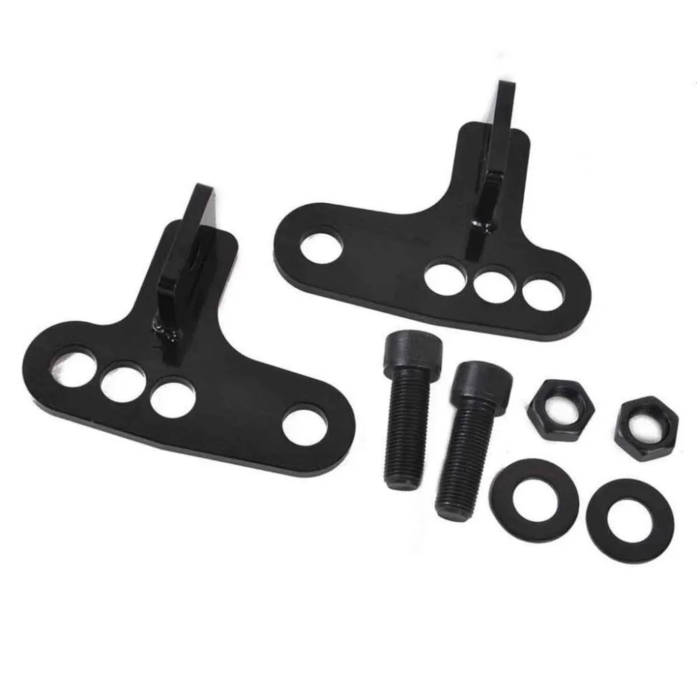 Black 1 3"Rear Adjustable Lowering Kit Motorcycle For Harley Sportster