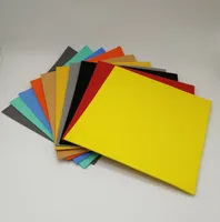 10pcs High-Quality EVA 3D Puffy Foam for Embroidery – 38D Hardness, 3mm Thickness, 28x28cm, Multi-Color